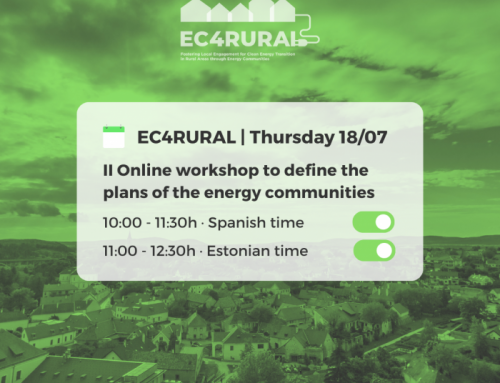 EC4RURAL organises the second online workshop to define the plans of rural energy communities in Galicia and Spain